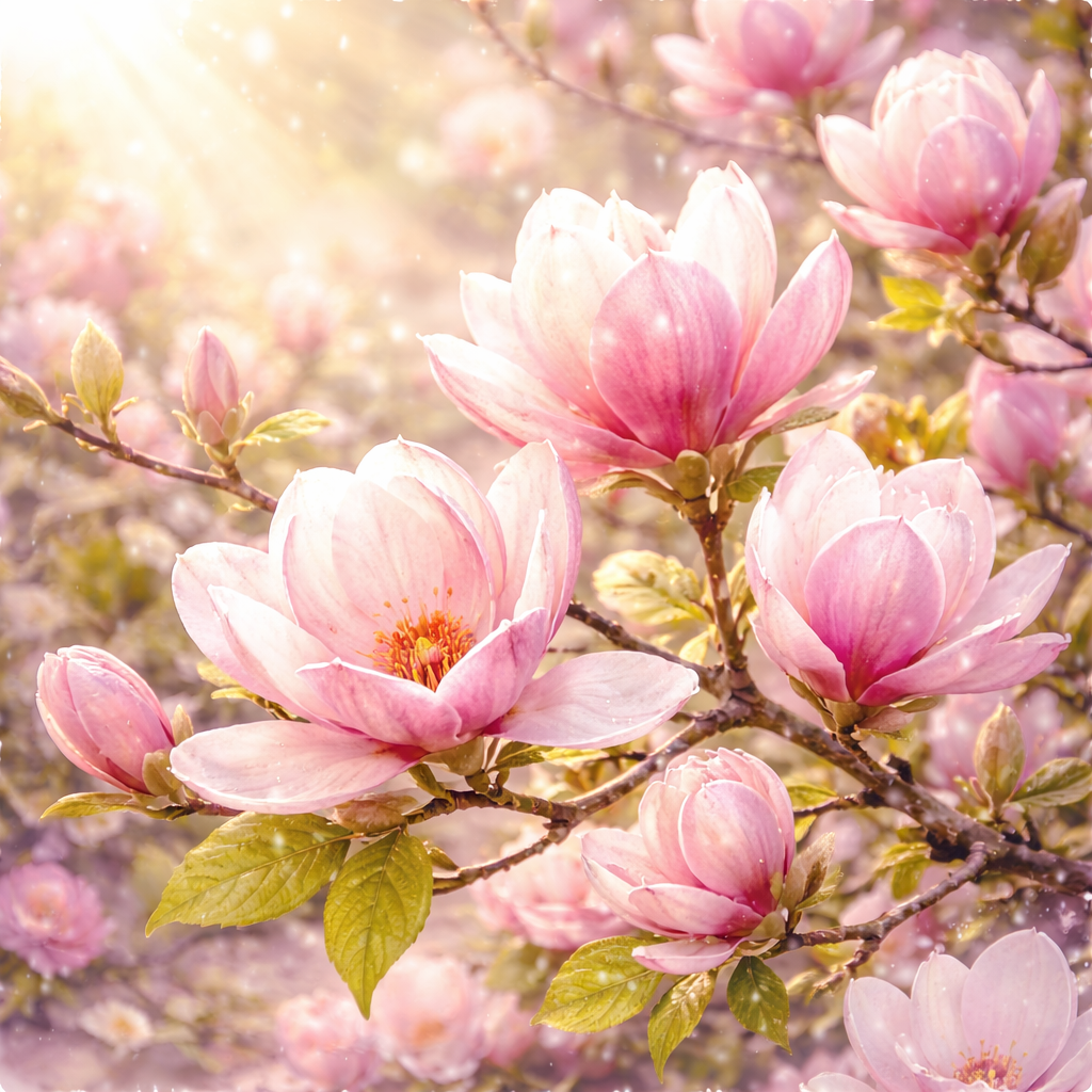 Diamond Painting Duftwachs - Gezuckerte Magnolie