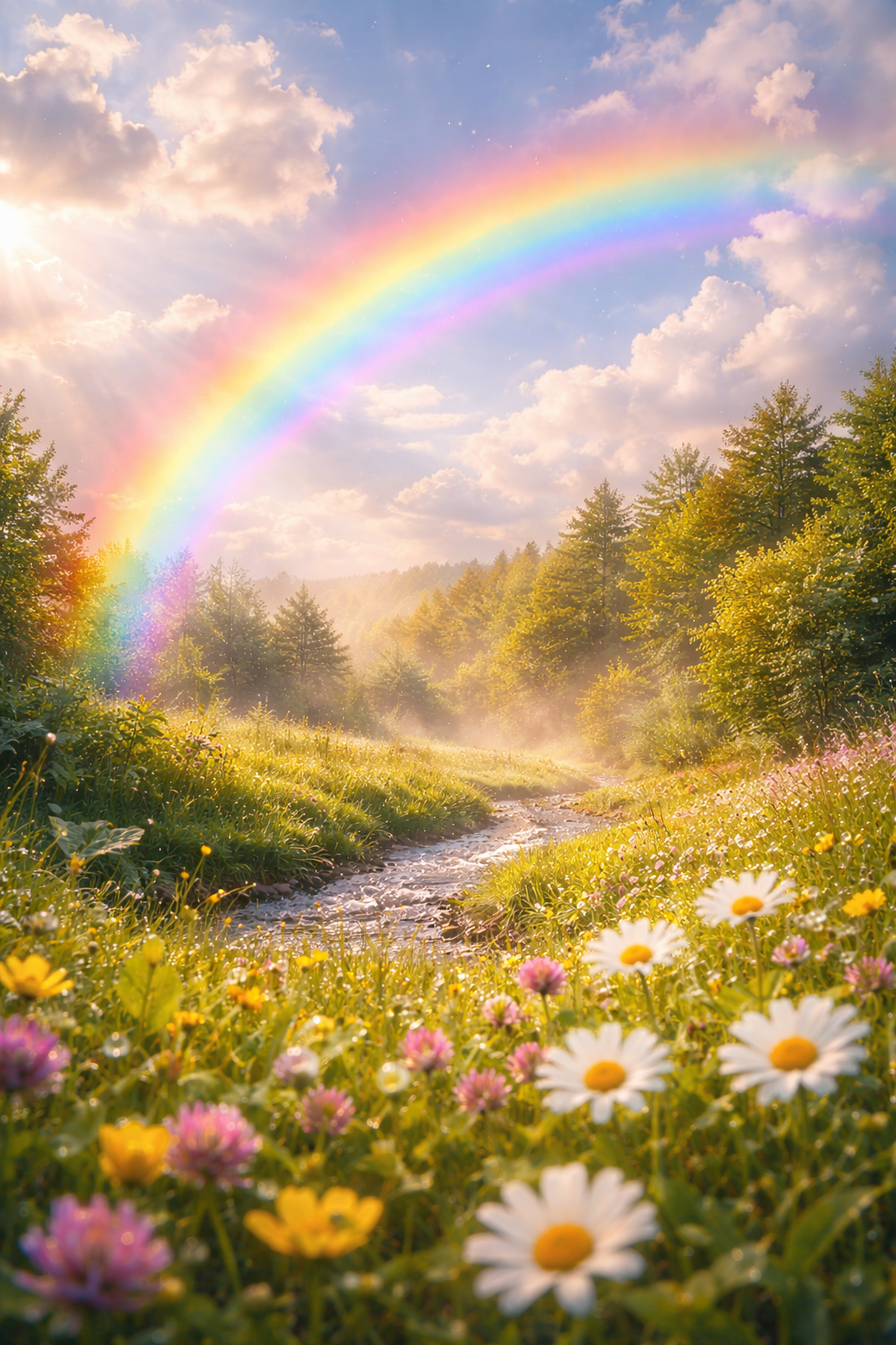 Diamond Painting Duftwachs - Das Ende vom Regenbogen