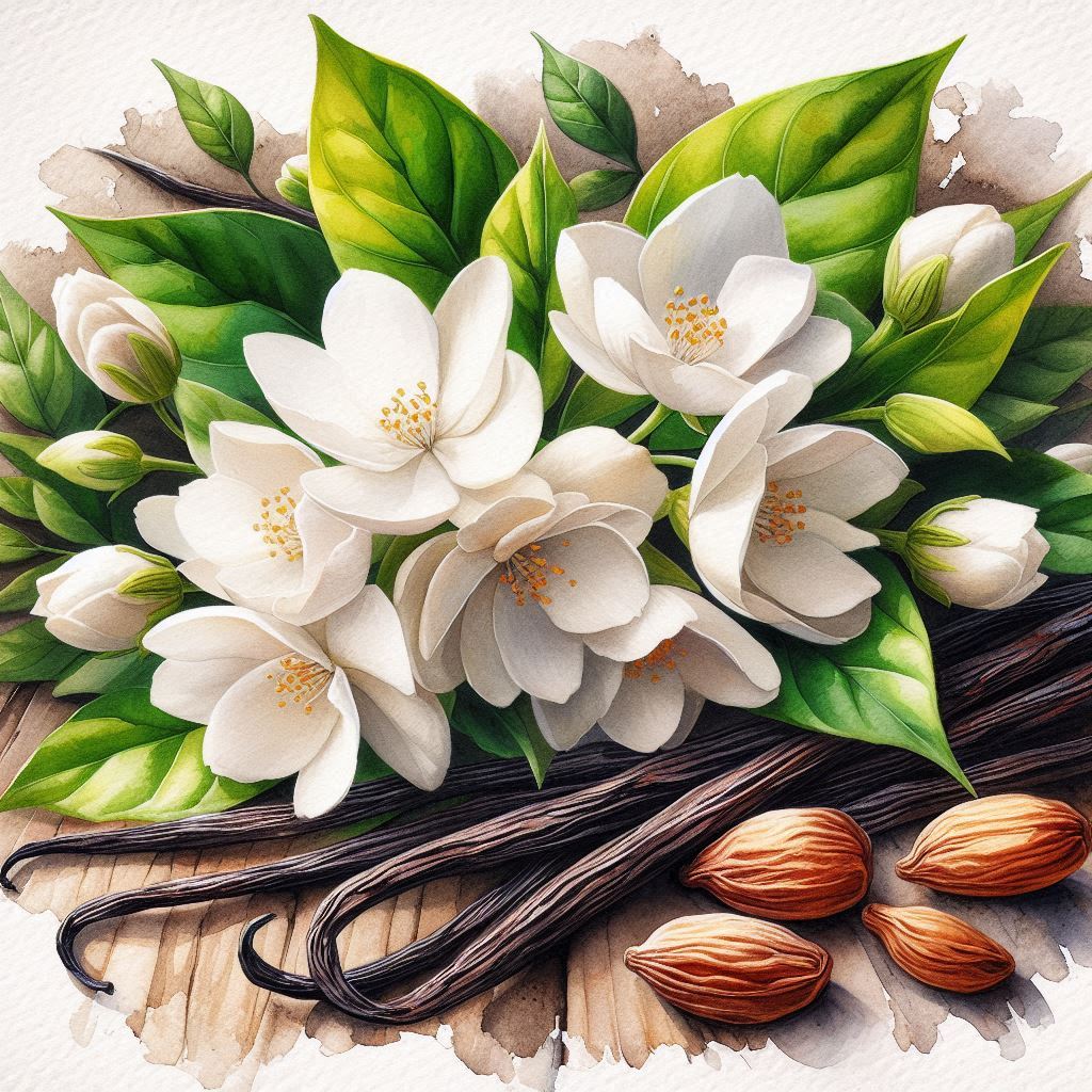 Diamond Painting Duftwachs - Jasmin & Vanille