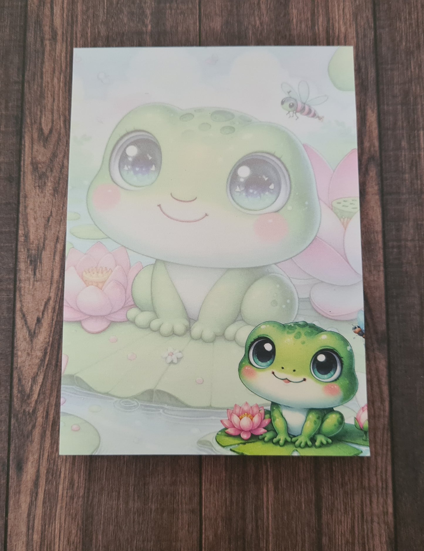 Notizblock Frosch