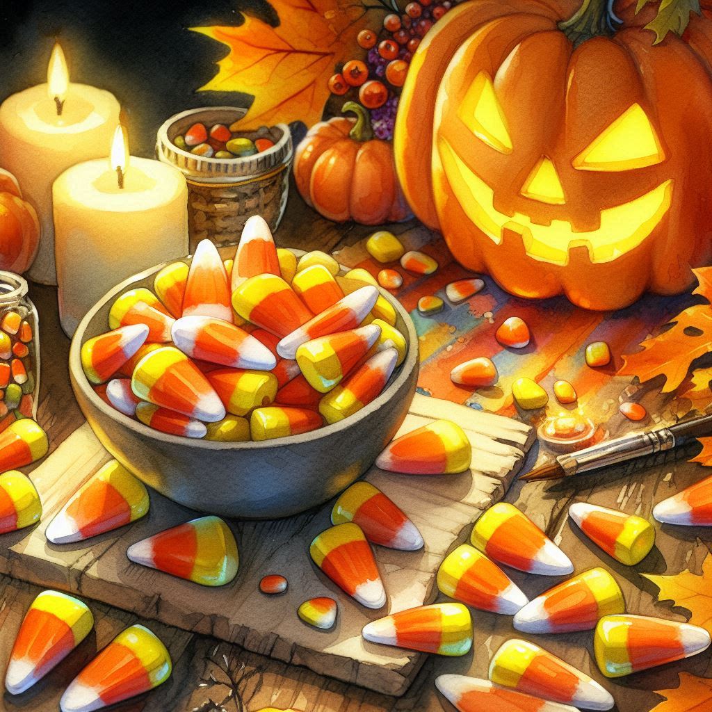 Tabby - Candy Corn