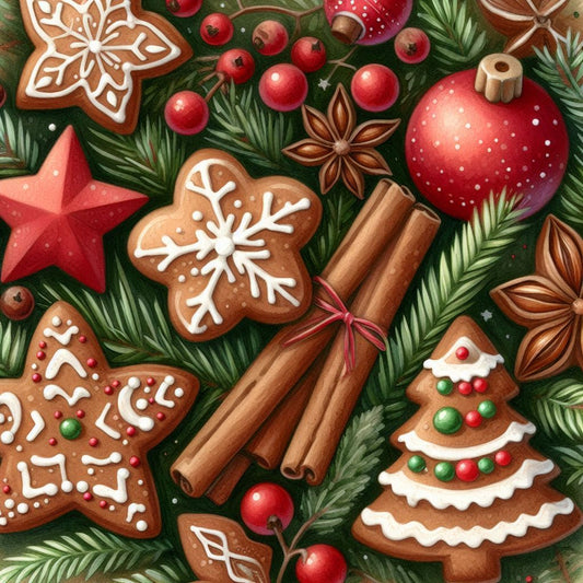 Diamond Painting Duftwachs - Lebkuchen