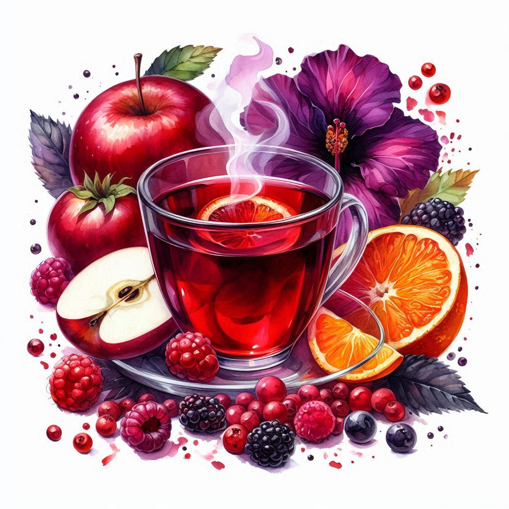 Diamond Painting Duftwachs - Früchtetee
