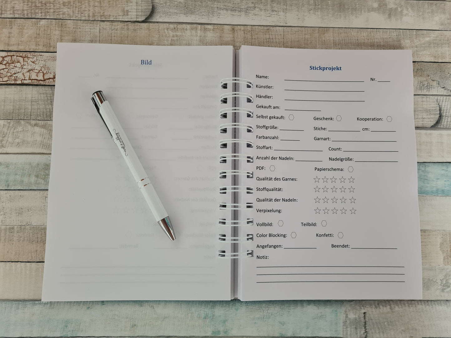 Kreuzstich Journal