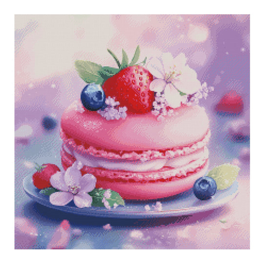 Erdbeer-Macaron