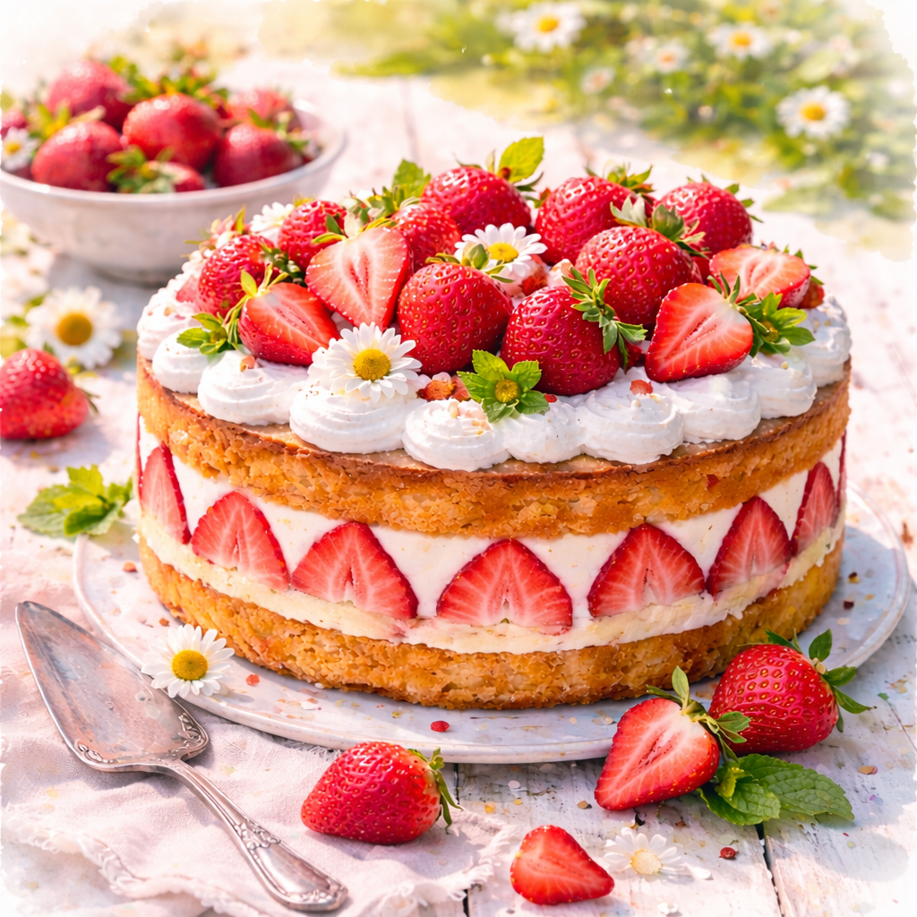 Tabby - Erdbeerkuchen