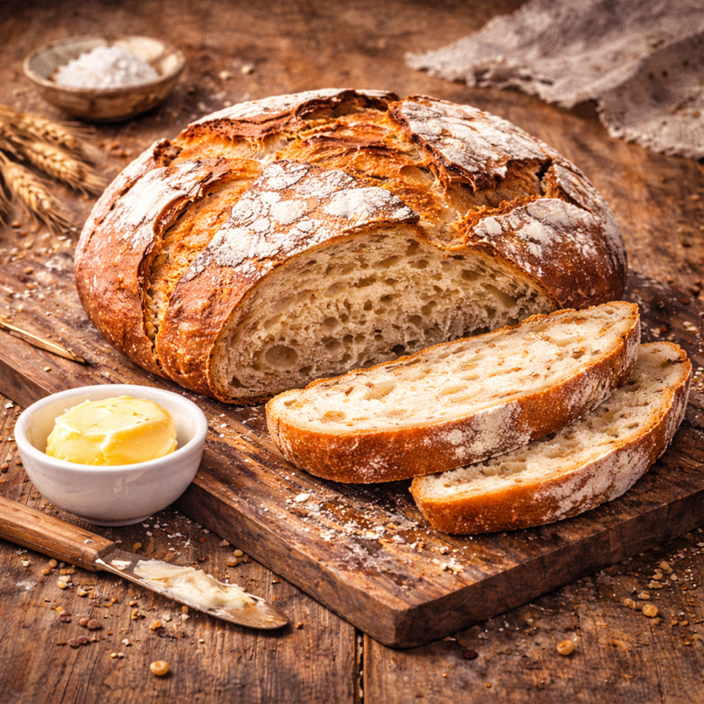 Tabby - Frisch gebackenes Brot