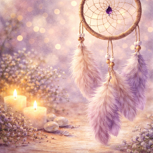 Diamond Painting Duftwachs - Traumfänger