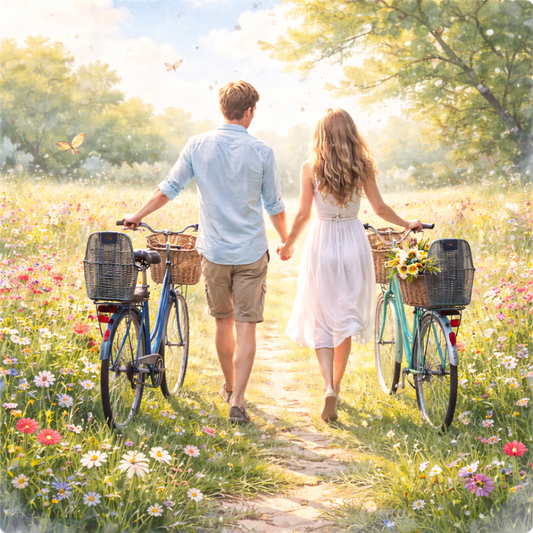 Diamond Painting Duftwachs - Das Leben ist schön