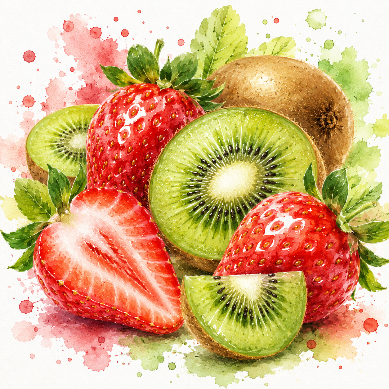 Tabby - Erdbeere & Kiwi