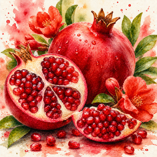 Diamond Painting Duftwachs - Granatapfel