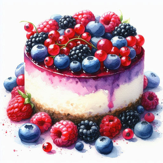 Tabby - Waldbeeren Käsekuchen
