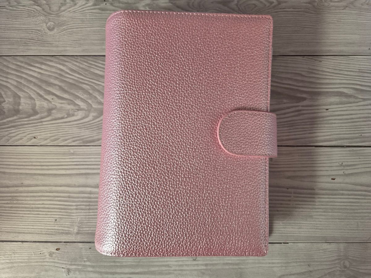 Schimmerbinder A6 rosa