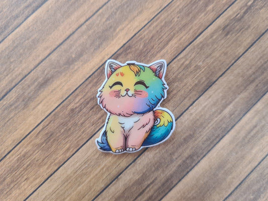Regenbogen Katze