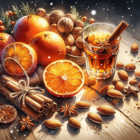Diamond Painting Duftwachs - Amaretto & Orange